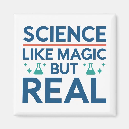 Zoals Magisch maar Echt Magneet (Voorkant)