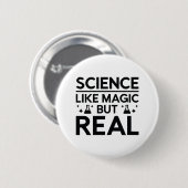 Zoals Magisch maar Echt Ronde Button 5,7 Cm (Voorkant /achterkant)