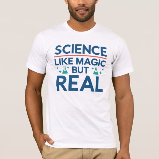 Zoals Magisch maar Echt T-shirt (Voorkant)