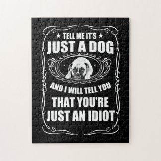 ZOALS ME ITS JUST A DOG A PUG LEGPUZZEL