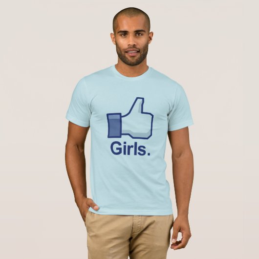 Zoals meisjes t-shirt (Voorkant volledig)