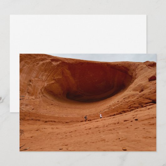 Zoals mieren feestdagenkaart (Voorkant / Achterkant)