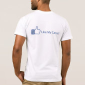 Zoals mijn blikjes? t-shirt (Achterkant)