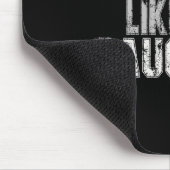 Zoals mijn dochter papa vaders dag papa papa muismat (Hoek)