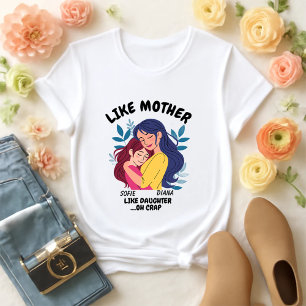 ZOALS MOEDER ALS DOCHTER, OH CRA Tri-Blend SHIRT