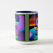 Zoals Monogramed, de Geleide Mok van het Koffie (Midden)