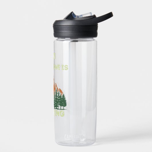 Zoals niemand kijkt naar de hoogte van de wandelaa waterfles (Links)