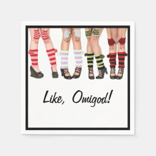 Zoals, Omigod! cocktailservet Servetten