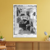 Zoals op de Wrecked "Titanic" Canvas Afdruk (Insitu (Woonkamer))