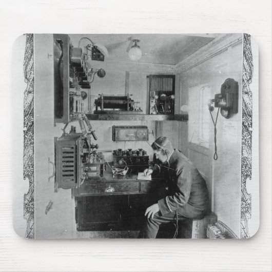 Zoals op de Wrecked "Titanic" Muismat (Voorkant)