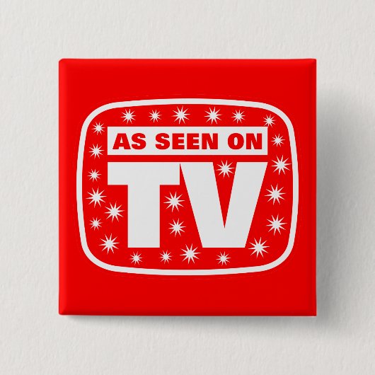 Zoals op tv gezien - Ch2 Vierkante Button 5,1 Cm (Voorkant)