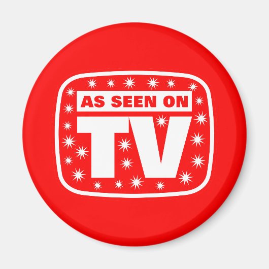 Zoals op tv gezien - CH 2 met sneeuwkraan Magneet (Voorkant)