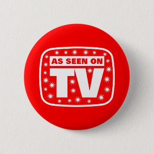 Zoals op tv gezien - CH 2 met sneeuwkraan Ronde Button 5,7 Cm