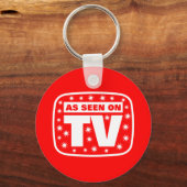 Zoals op tv gezien - CH 2 met sneeuwkraan Sleutelhanger (Voorkant)