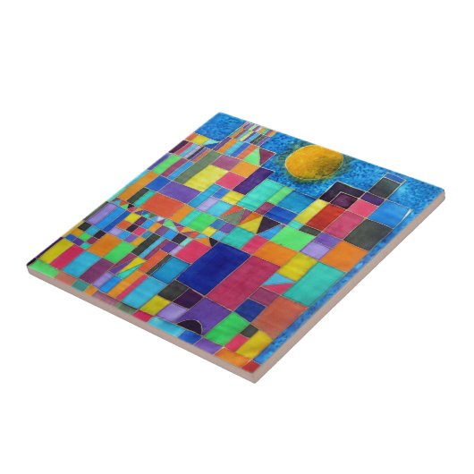 Zoals Paul Klee Tegeltje (Zijkant)