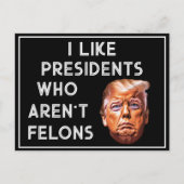 Zoals Presidenten die geen misdadigers zijn Briefkaart (Voorkant)