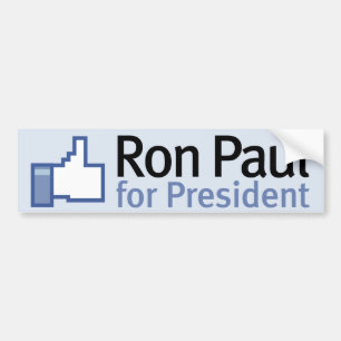 Zoals Ron Paul Bumpersticker