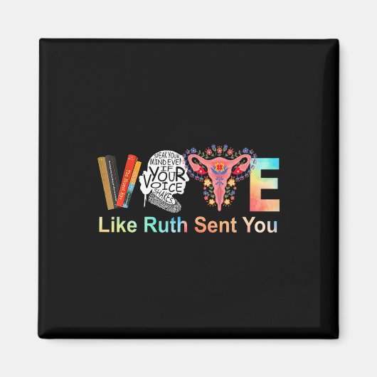 Zoals Ruth je feministische LGBT stuurde Magneet (Voorkant)