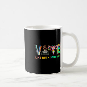 Zoals Ruth je RBG Feminist Voting Inspiration stuu Koffiemok