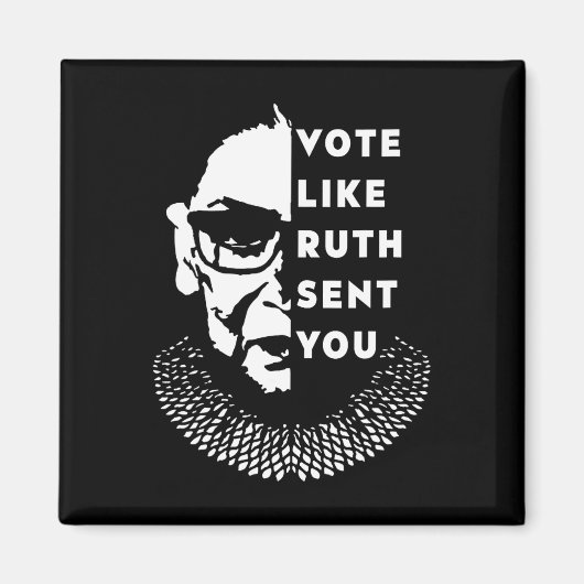 Zoals Ruth je stuurde - feminist Magneet (Voorkant)