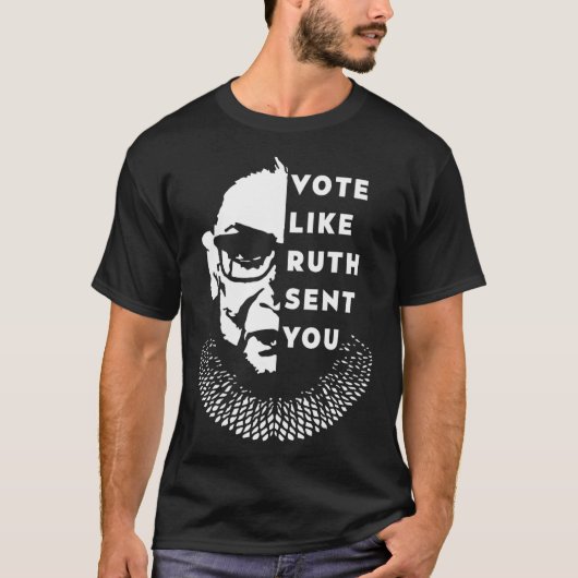 Zoals Ruth je stuurde - feminist T-shirt (Voorkant)