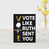 Zoals Ruth je stuurde Kaart (Gele Bloem)