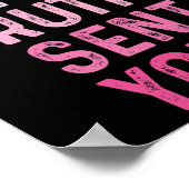 Zoals Ruth stuurde u grappige Amerikaanse vrouwen Poster (Hoek)