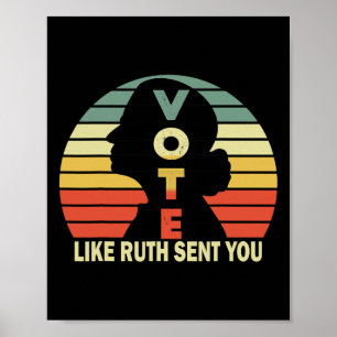 Zoals Ruth u stuurde - Feministische vrouwen  ontw Poster