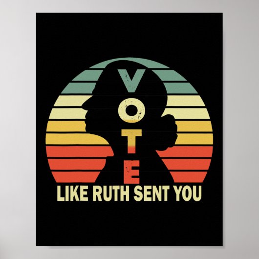 Zoals Ruth u stuurde - Feministische vrouwen ontw Poster (Voorkant)