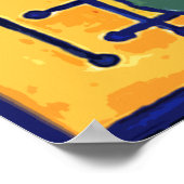 ZOALS S DOG CUBISM POSTER (Hoek)