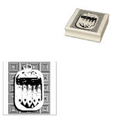 Zoals sardines in een blik rubberstempel (Gestempeld)