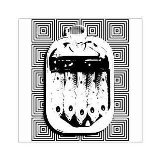 Zoals sardines in een blik rubberstempel