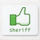 Zoals sheriff muismat (Voorkant)