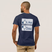 Zoals Sike Button T-Shirt (Achterkant volledig)