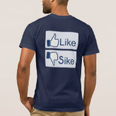 Zoals Sike Button T-Shirt (Achterkant)