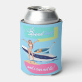 zoals speedboot blikjeskoeler (Blikje Voorkant)
