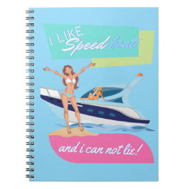 zoals speedboot  notitieboek