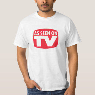 Zoals te zien op tv t-shirt