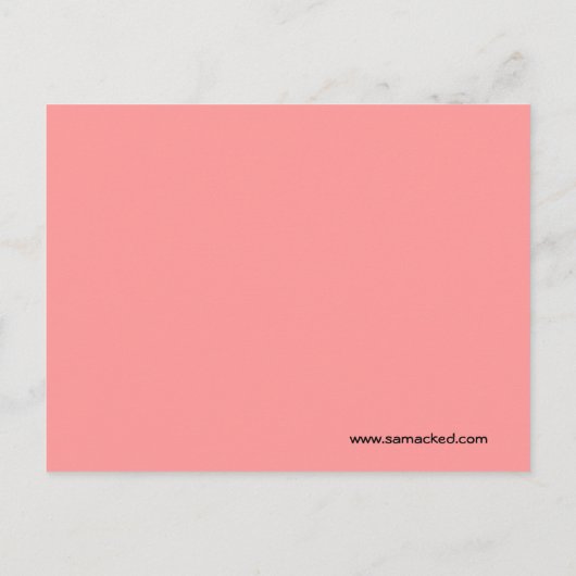 Zoals twee stukken van een puzzel briefkaart (Achterkant)