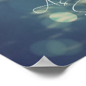 Zoals u Citaat met Dandelion wenst Poster (Hoek)