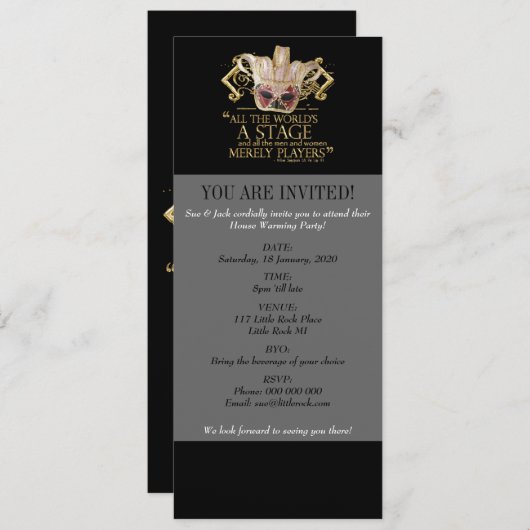 Zoals u het Citaat van het Stadium van het Net (Go Kaart (Voorkant / Achterkant)