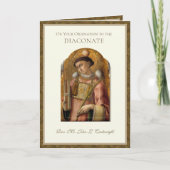 ZOALS U WORDT GEWIJD AAN HET DIACONAAT KAART (Voorkant)