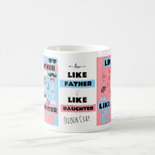 Zoals vader als dochter, oh crap grappige foto koffiemok (Center)