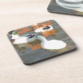 Zoals vader als zoon. drankjes onderzetter (Linkerzijde)