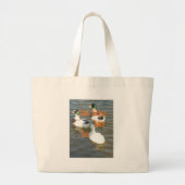 Zoals vader als zoon. grote tote bag (Voorkant)