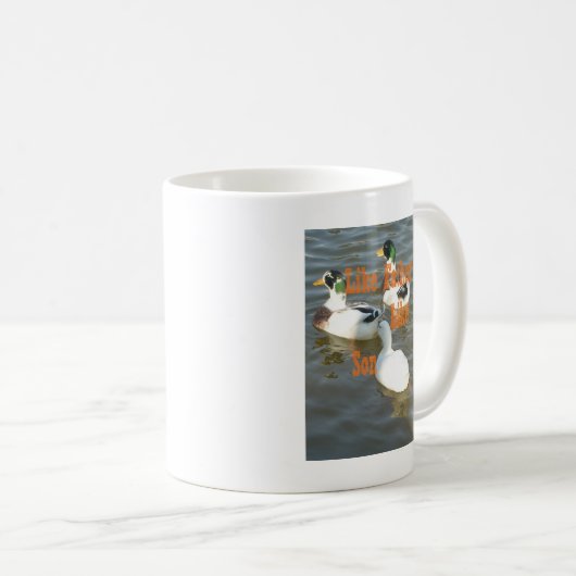 Zoals vader als zoon. koffiemok (Voorkant rechts)