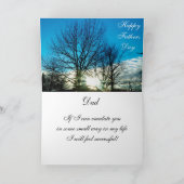 ZOALS VADER, ZOALS SON-kaart Kaart (Binnen)