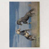 Zoals vader, zoals zoon Jigzaag Puzzle Legpuzzel (Verticaal)