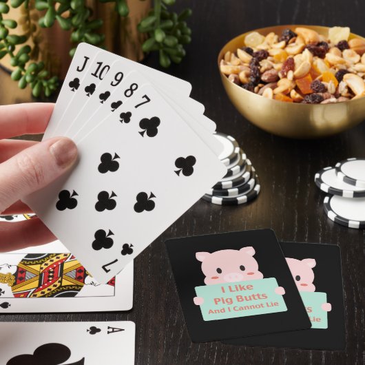 Zoals Varkensputten Pokerkaarten (Insitu)