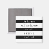 Zoals voor mij en mijn huis magneet (Voorkant / Achterkant)